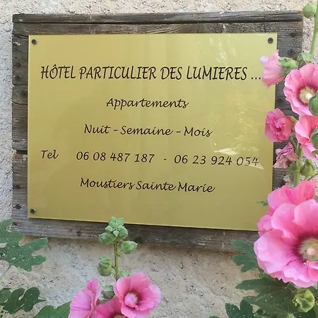 מלון דירות Particulier Des Lumieres מוסטיה-סן-מארי